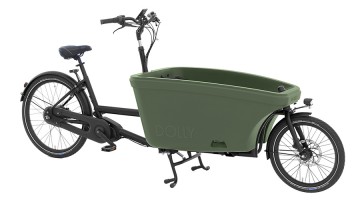 Groene bakfiets